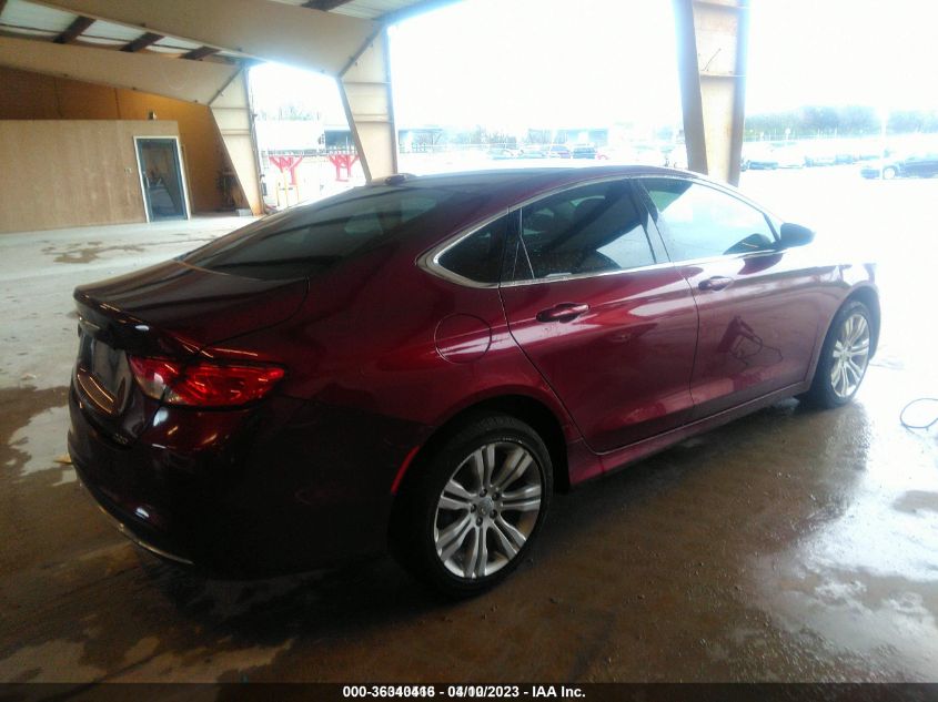 2015 CHRYSLER 200 LIMITED - 1C3CCCAB2FN527186