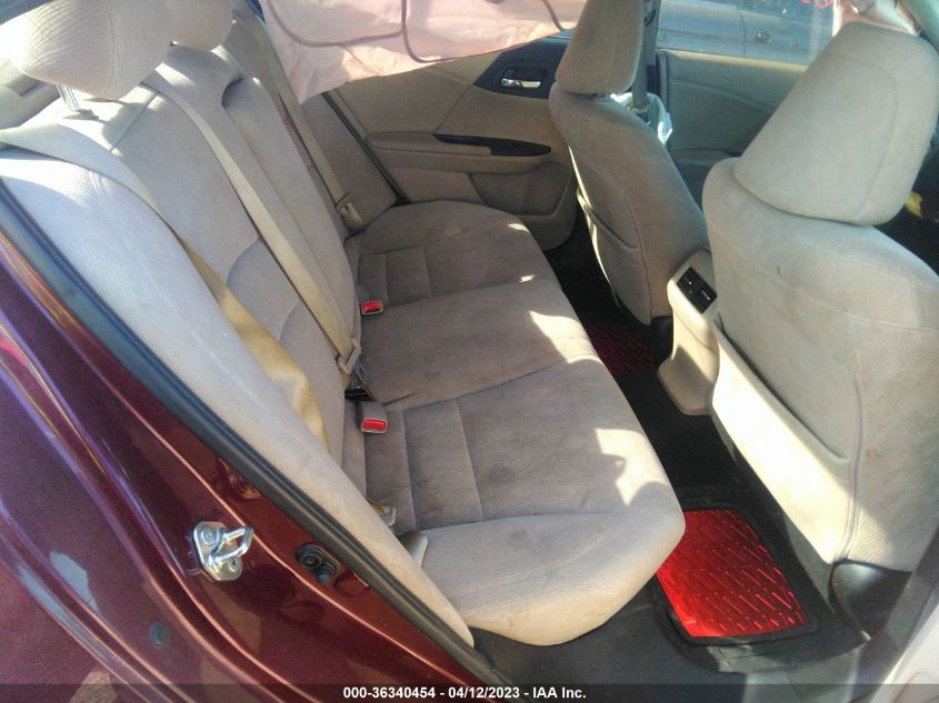 2015 HONDA ACCORD SEDAN EX - 1HGCR2F74FA250557