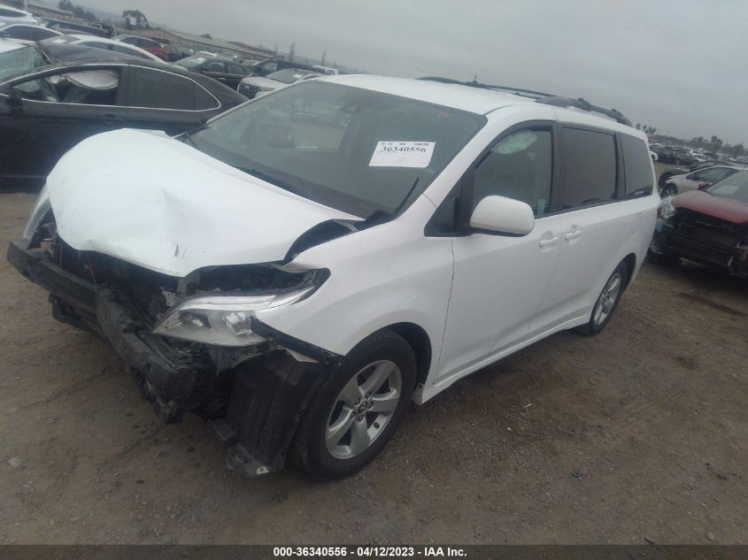 2018 TOYOTA SIENNA LE - 5TDKZ3DC7JS914409
