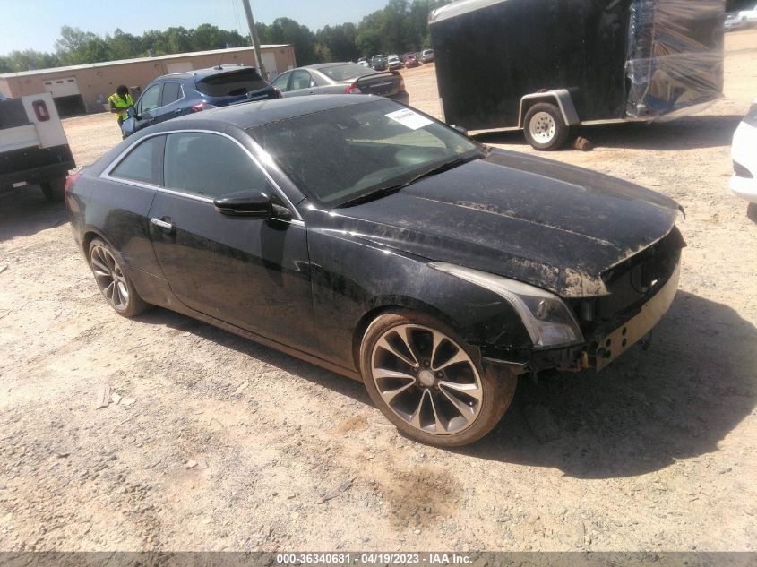 2015 CADILLAC ATS COUPE PREMIUM RWD - 1G6AE1R39F0140651