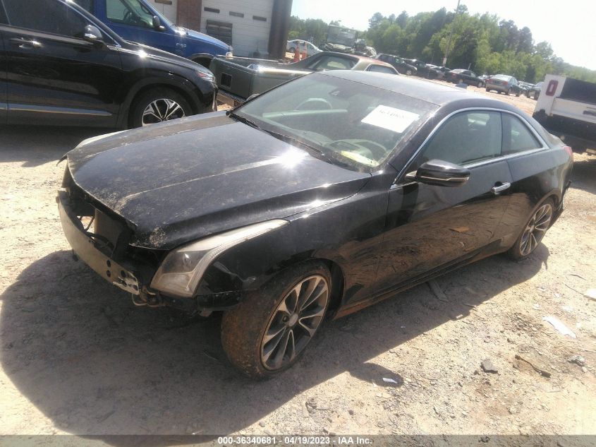 2015 CADILLAC ATS COUPE PREMIUM RWD - 1G6AE1R39F0140651