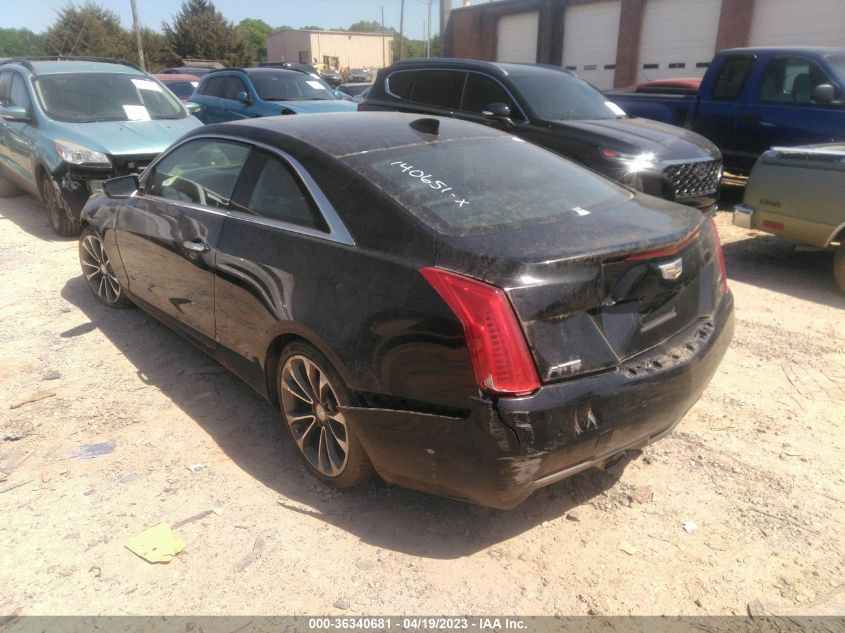 2015 CADILLAC ATS COUPE PREMIUM RWD - 1G6AE1R39F0140651
