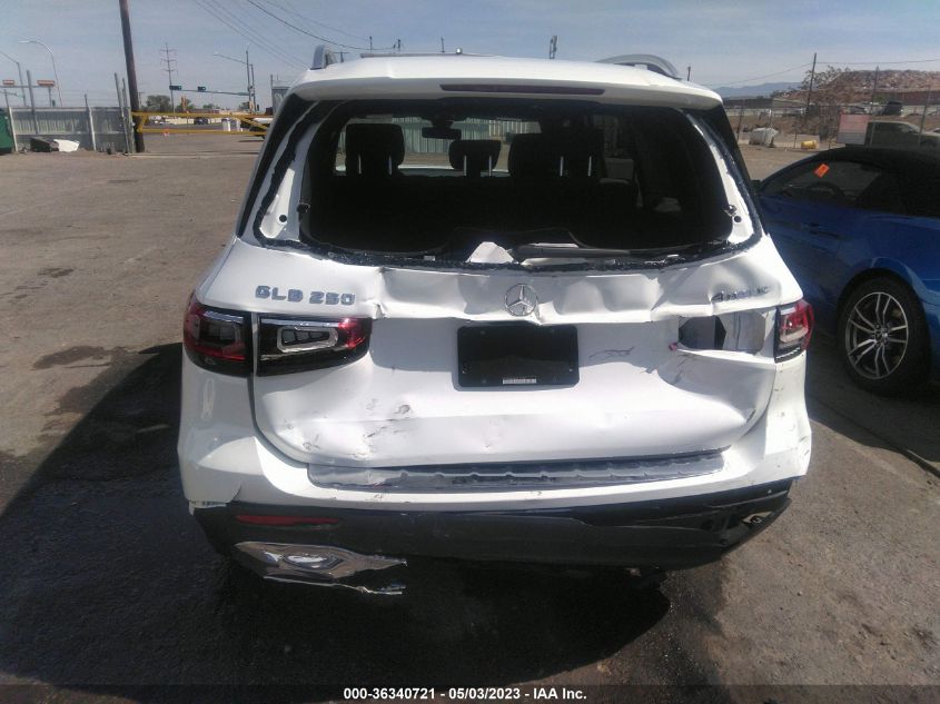 2022 MERCEDES-BENZ GLB GLB 250 W1N4M4HB6NW191407