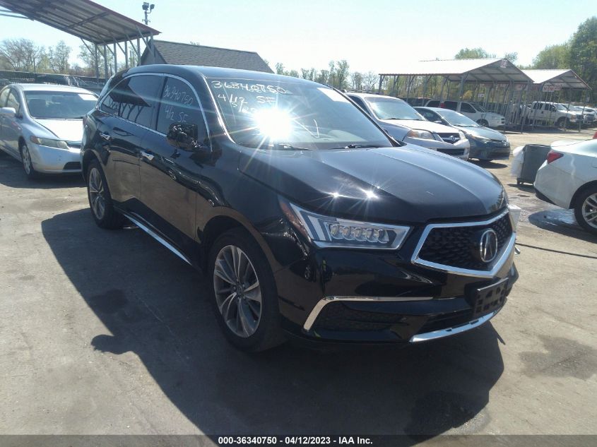 2017 ACURA MDX W/TECHNOLOGY PKG - 5J8YD4H59HL004221