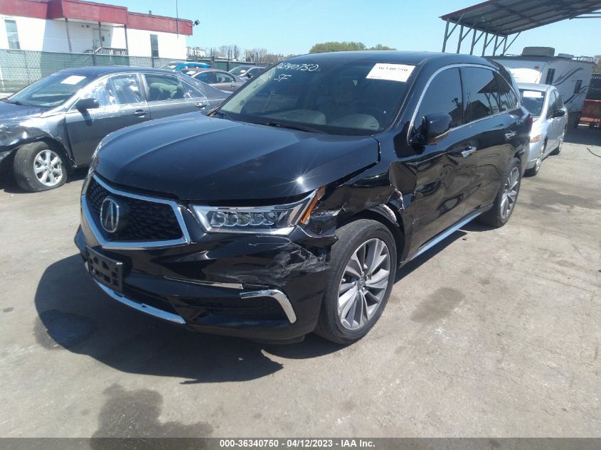 2017 ACURA MDX W/TECHNOLOGY PKG - 5J8YD4H59HL004221