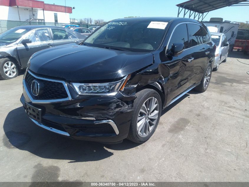 2017 ACURA MDX W/TECHNOLOGY PKG - 5J8YD4H59HL004221