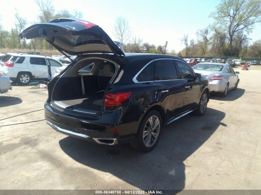 2017 ACURA MDX W/TECHNOLOGY PKG - 5J8YD4H59HL004221