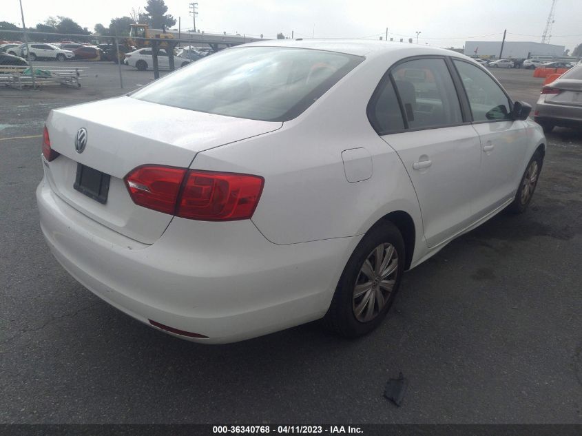 2013 VOLKSWAGEN JETTA SEDAN S - 3VW2K7AJ1DM390061