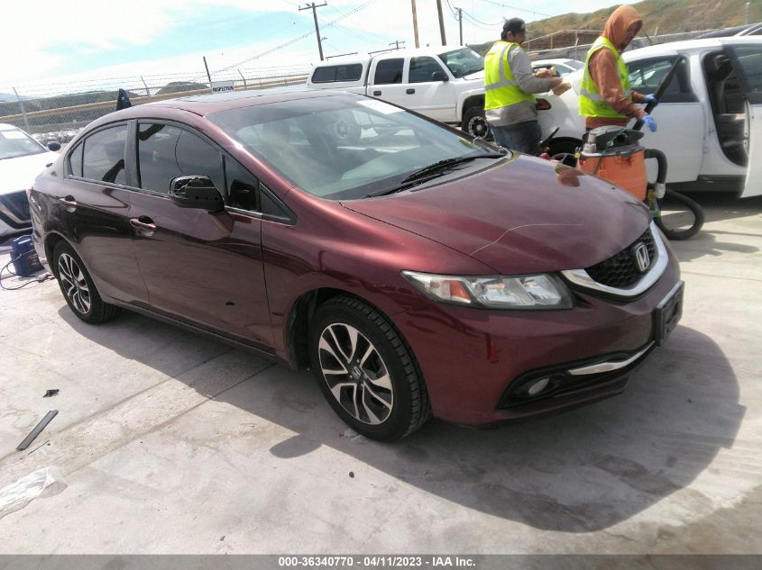 2013 HONDA CIVIC SDN EX-L - 19XFB2F98DE236382