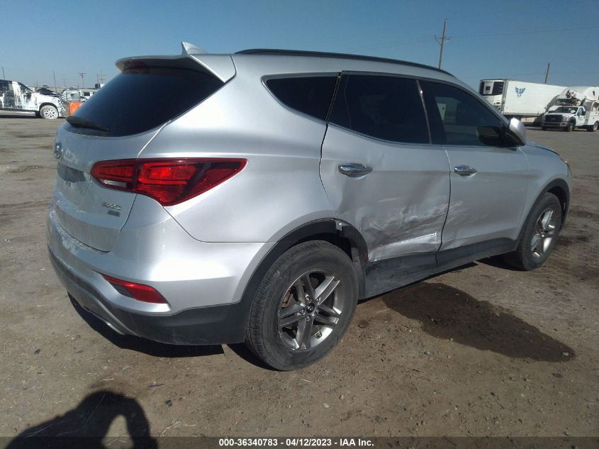 2017 HYUNDAI SANTA FE SPORT 2.4L - 5XYZUDLB6HG398448