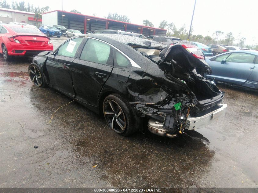 2021 HONDA ACCORD SEDAN SPORT - 1HGCV1F36MA109697