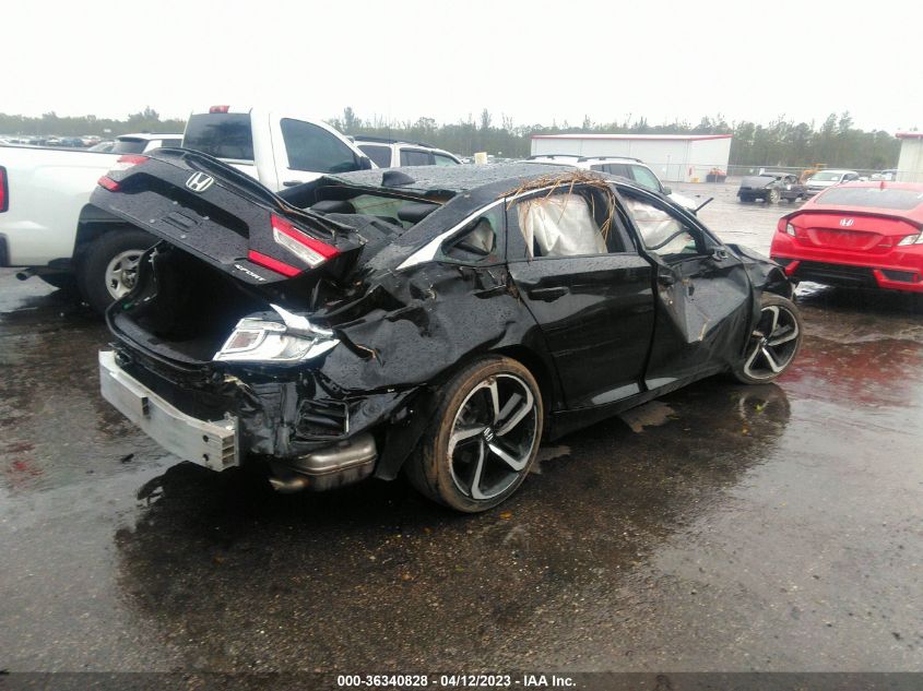 2021 HONDA ACCORD SEDAN SPORT - 1HGCV1F36MA109697
