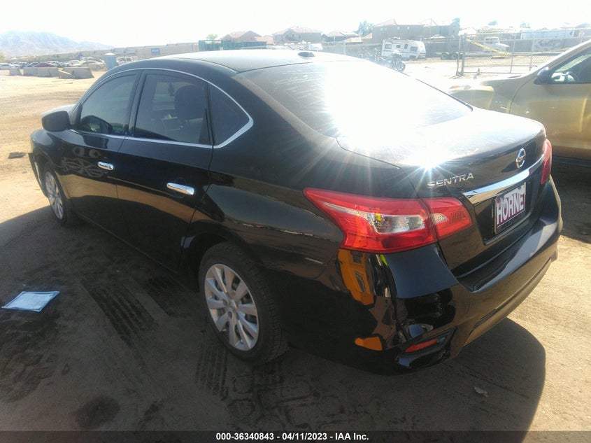 VIN 3N1AB7AP6HY332841 2017 NISSAN SENTRA SV