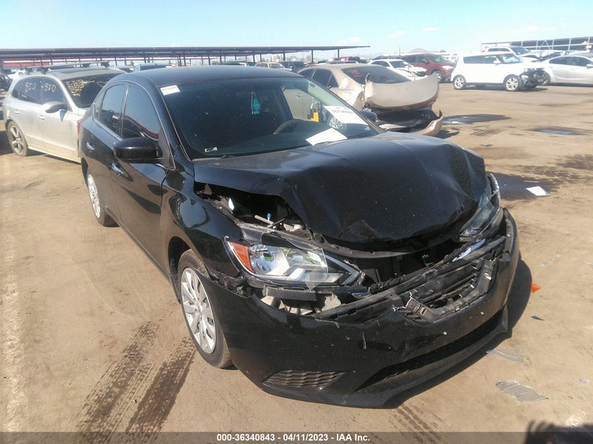 VIN 3N1AB7AP6HY332841 2017 NISSAN SENTRA SV