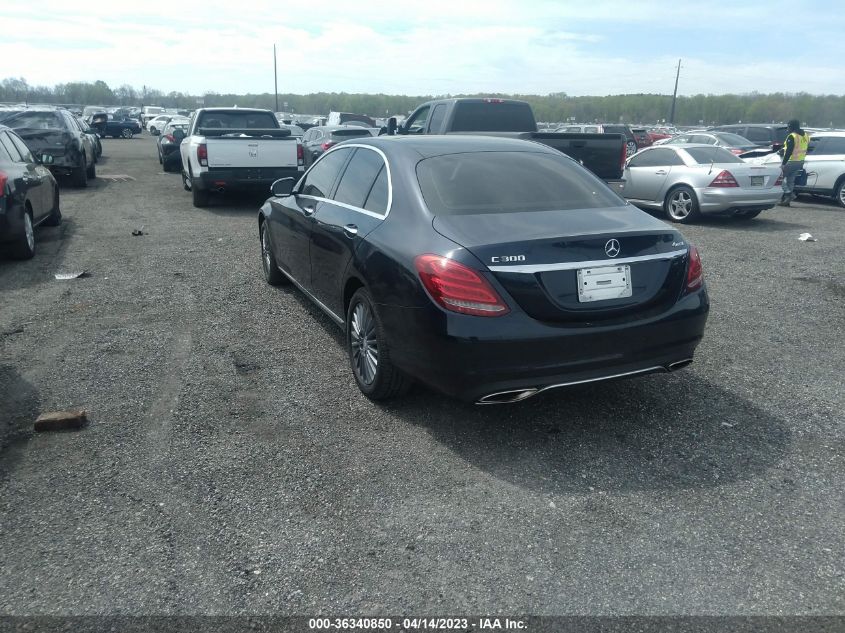 2015 MERCEDES-BENZ C-CLASS C 300 - 55SWF4KB1FU018224