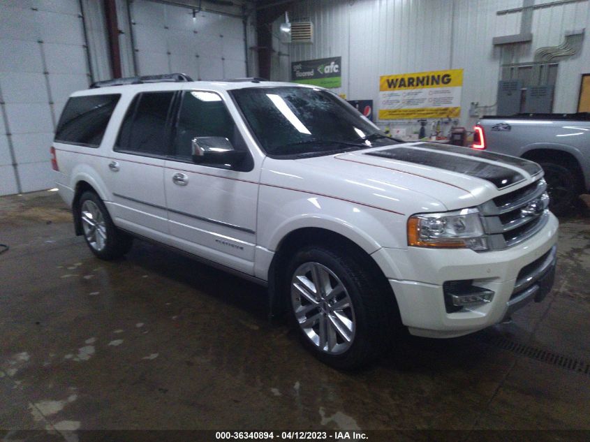 2016 FORD EXPEDITION EL PLATINUM - 1FMJK1MT4GEF11843