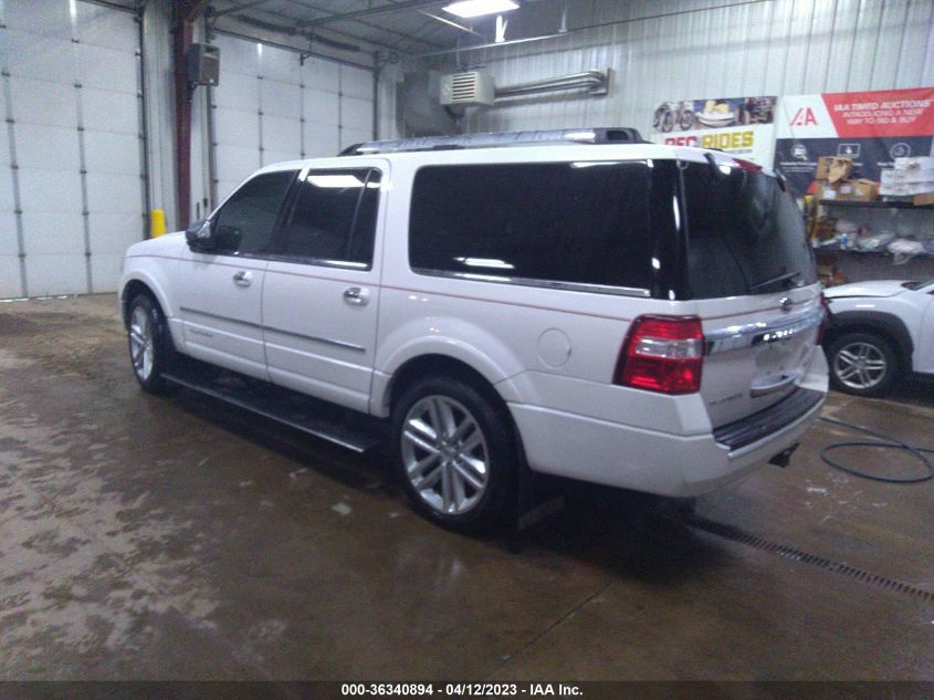 2016 FORD EXPEDITION EL PLATINUM - 1FMJK1MT4GEF11843