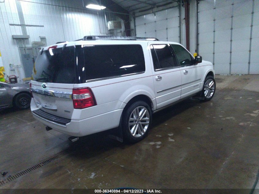 2016 FORD EXPEDITION EL PLATINUM - 1FMJK1MT4GEF11843