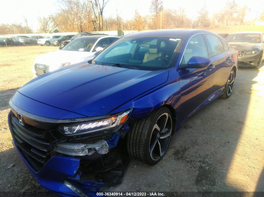 2020 HONDA ACCORD SEDAN SPORT - 1HGCV2F37LA016501