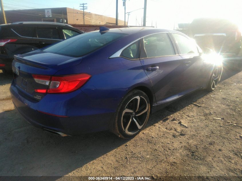 2020 HONDA ACCORD SEDAN SPORT - 1HGCV2F37LA016501