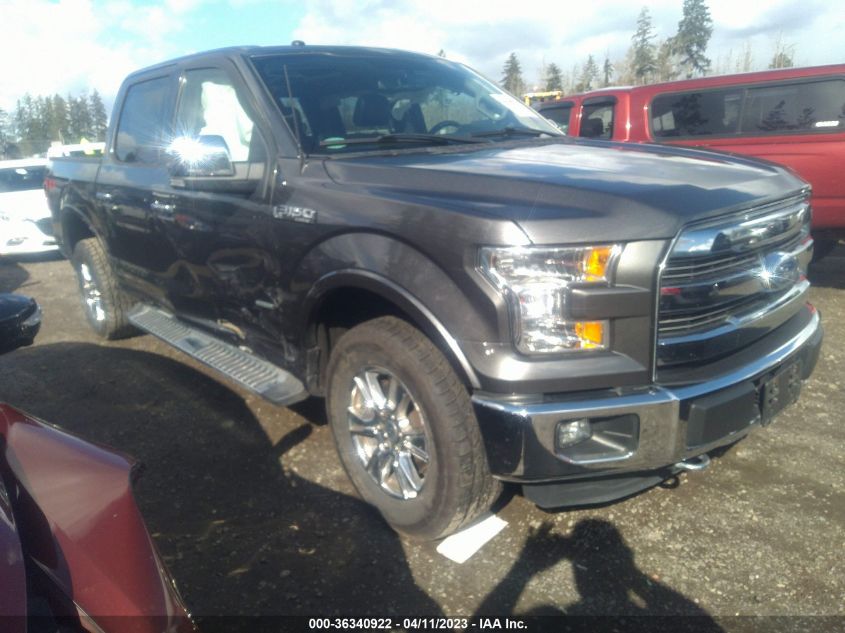 2015 FORD F-150 LARIAT - 1FTEW1EG6FFC78634