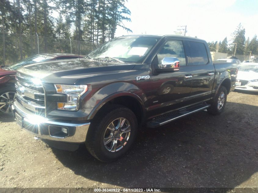 2015 FORD F-150 LARIAT - 1FTEW1EG6FFC78634