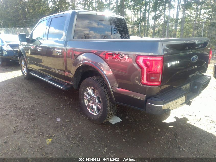 2015 FORD F-150 LARIAT - 1FTEW1EG6FFC78634