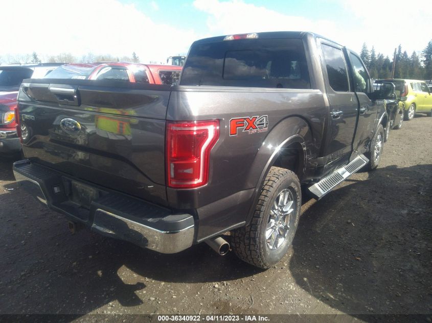 2015 FORD F-150 LARIAT - 1FTEW1EG6FFC78634