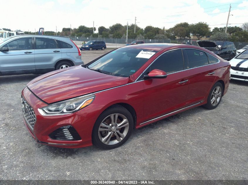 2018 HYUNDAI SONATA SPORT - 5NPE34AF4JH644242