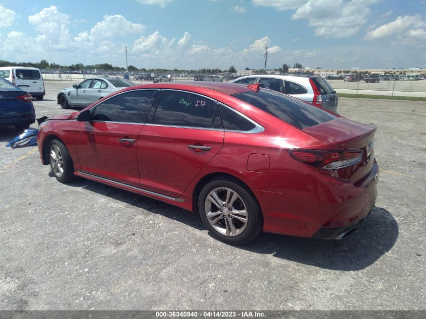 2018 HYUNDAI SONATA SPORT - 5NPE34AF4JH644242