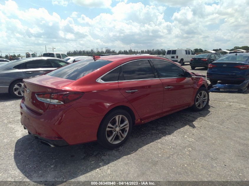 2018 HYUNDAI SONATA SPORT - 5NPE34AF4JH644242