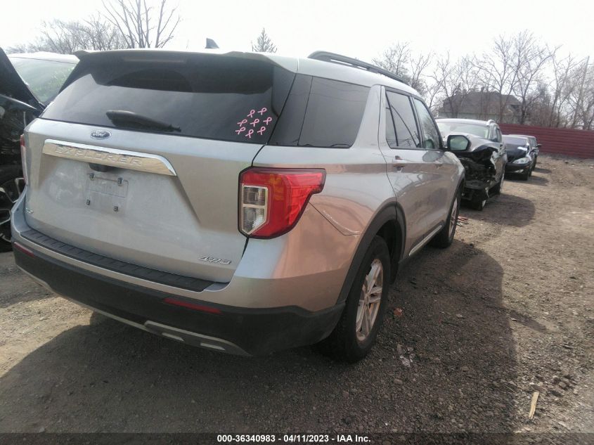 2021 FORD EXPLORER XLT - 1FMSK8DH7MGC35165