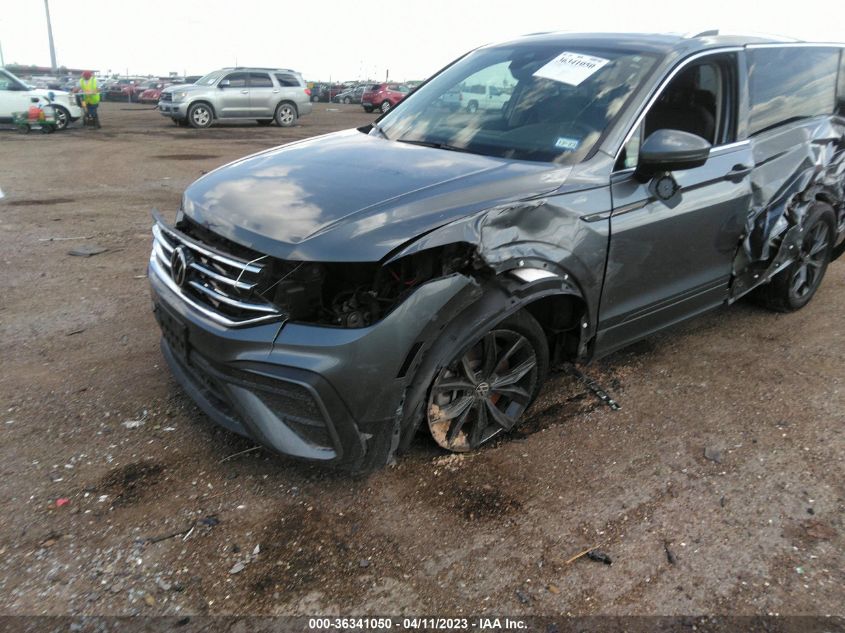 2022 VOLKSWAGEN TIGUAN SE - 3VV3B7AX7NM008159