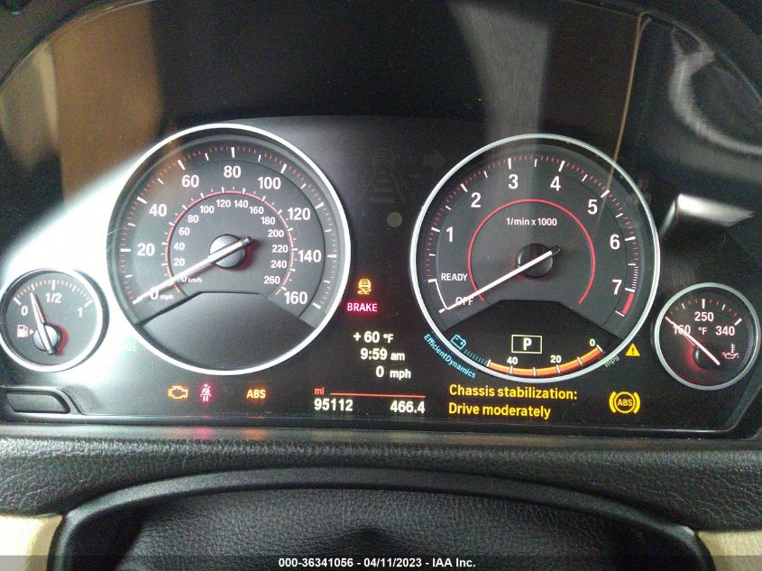 2014 BMW 3 SERIES 328I - WBA3C1C56EK113574