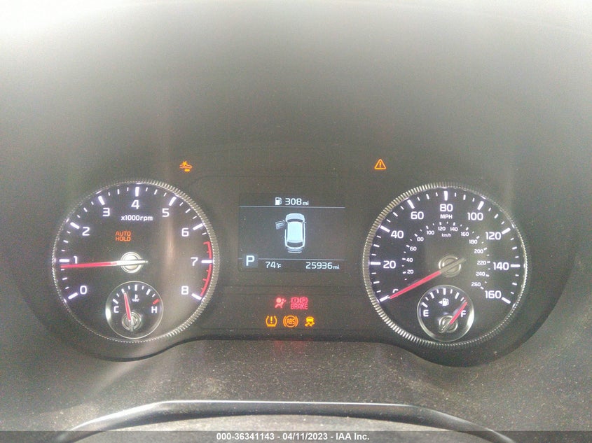 VIN 5XYP3DHC7LG085655 2020 KIA TELLURIDE EX