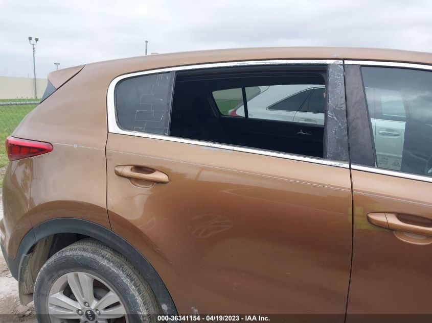 2017 KIA SPORTAGE LX - KNDPM3AC8H7241210