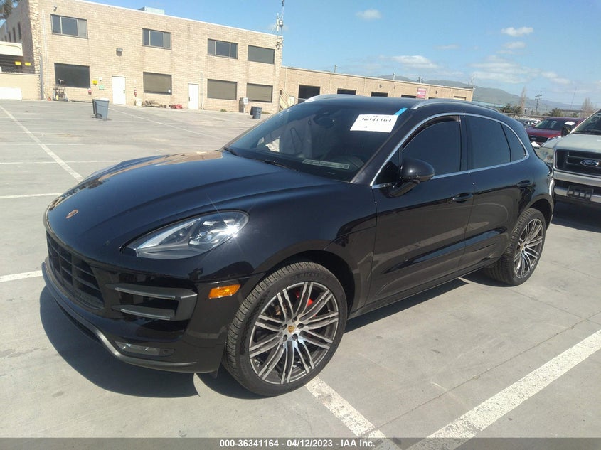 VIN WP1AF2A53HLB60942 2017 PORSCHE MACAN TURBO