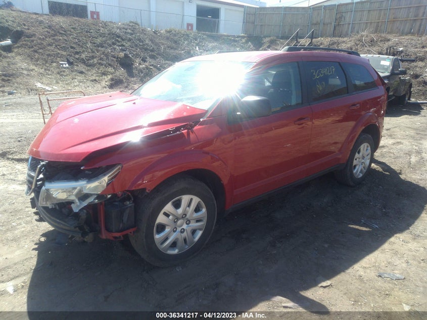 VIN 3C4PDCAB9JT446477 2018 DODGE JOURNEY SE