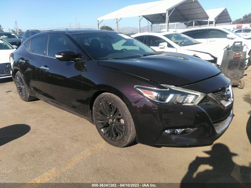 2016 NISSAN MAXIMA 3.5 PLATINUM - 1N4AA6AP1GC417951
