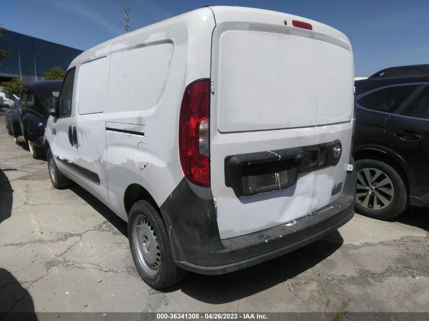 2017 RAM PROMASTER CITY CARGO VAN TRADESMAN ZFBERFAB4H6F88076