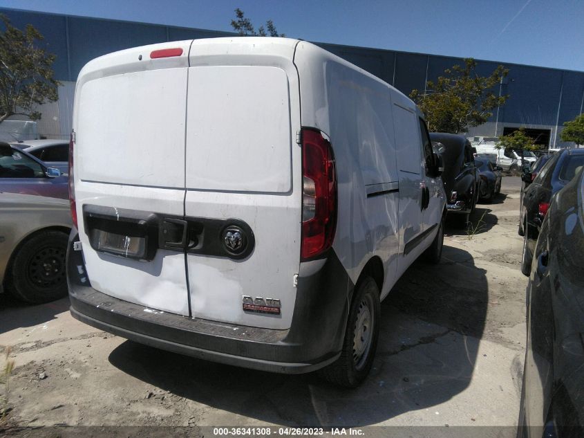 2017 RAM PROMASTER CITY CARGO VAN TRADESMAN ZFBERFAB4H6F88076