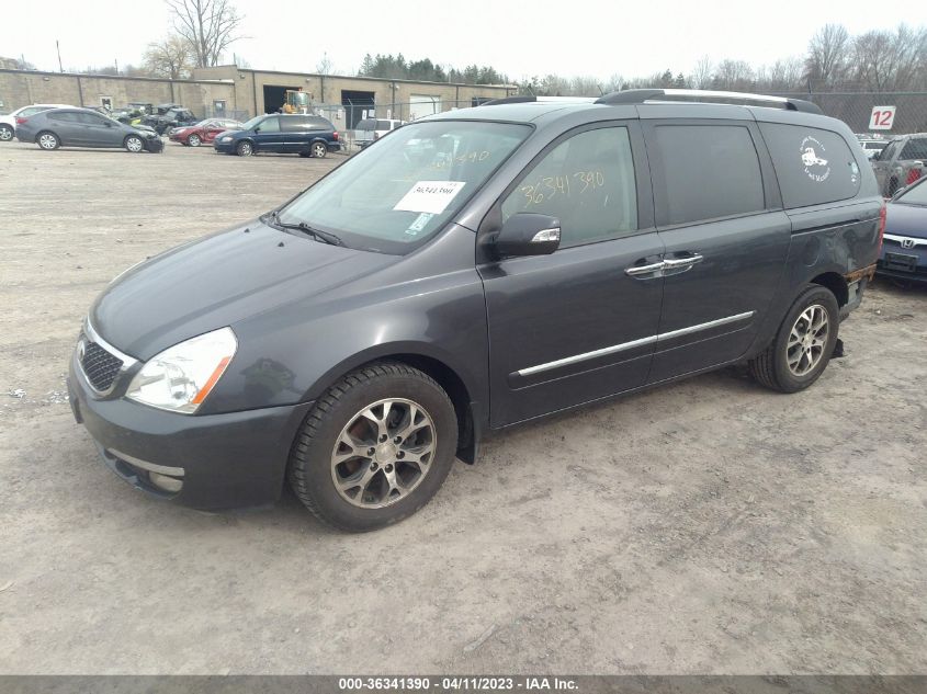 2014 KIA SEDONA EX - KNDMH4C78E6558662