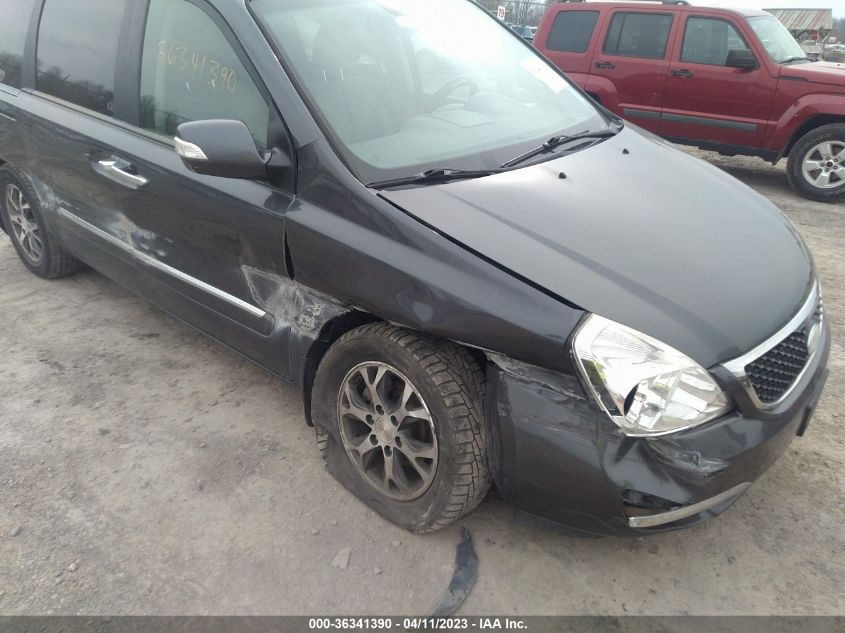 2014 KIA SEDONA EX - KNDMH4C78E6558662