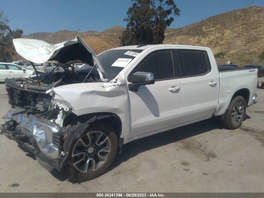 2022 CHEVROLET SILVERADO 1500 LTD LT 3GCUYDED8NG185513