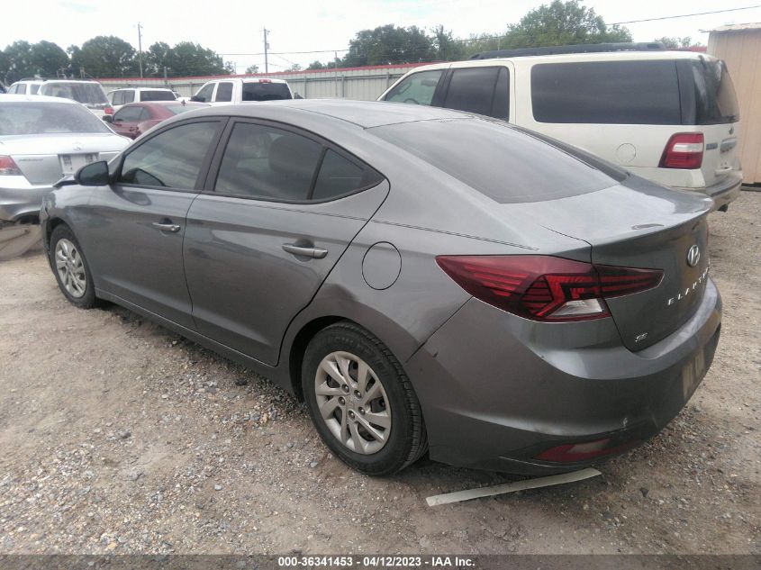 2019 HYUNDAI ELANTRA SE - 5NPD74LF9KH427204