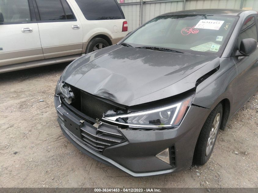 2019 HYUNDAI ELANTRA SE - 5NPD74LF9KH427204