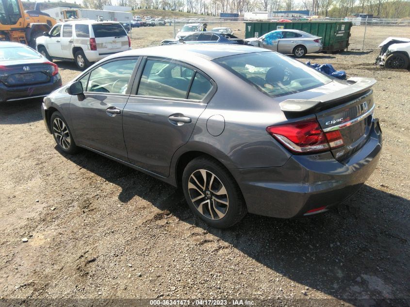 2014 HONDA CIVIC SEDAN EX - 2HGFB2F83EH551850