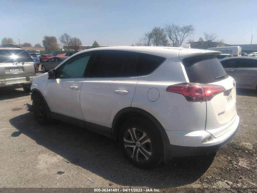2018 TOYOTA RAV4 LE - 2T3BFREVXJW854359