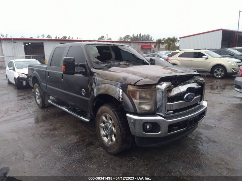 2015 FORD SUPER DUTY F-250 SRW LARIAT/PLATINUM - 1FT7W2BT2FEC22034