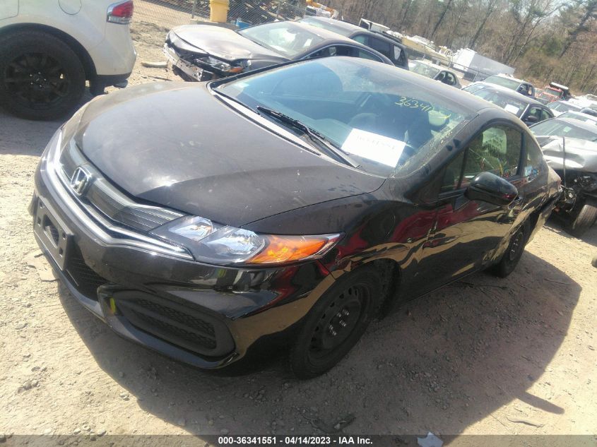 2015 HONDA CIVIC COUPE LX - 2HGFG3B58FH517441